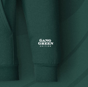 INTERNATIONALLY RESPECTED HOODIE - "GANG GREEN" EDITION