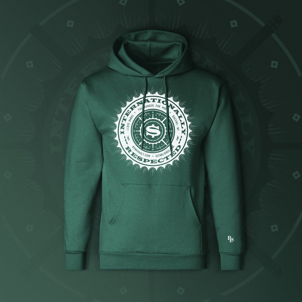 Internationally Respected Hoodie 2023 Edition - Forest Green