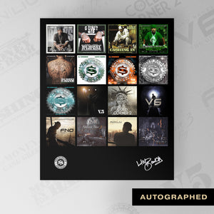 Mixtape Discography Poster - Autographed