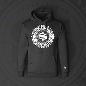 INTERNATIONALLY RESPECTED HOODIE - BLACK
