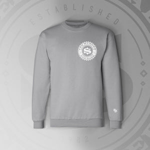 INTERNATIONALLY RESPECTED CREW NECK - GREY